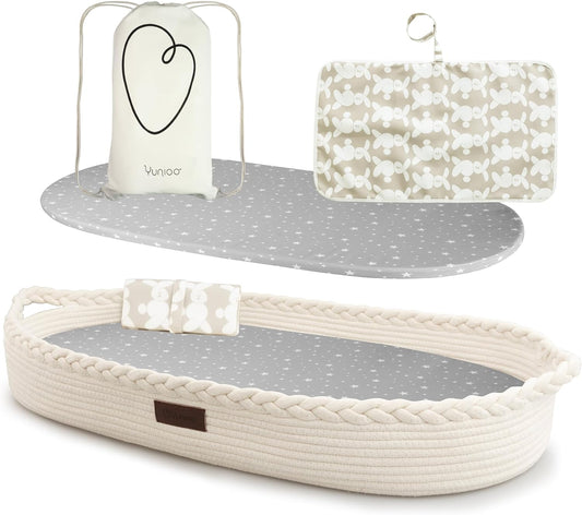 Yunioo - Matelas à Langer - Sécurisé - Coton Répulsif – €46,99