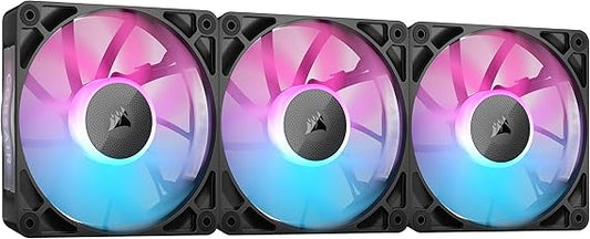 Ventilateurs de boîtier Corsair RX120 RGB – 120mm – Triple Pack