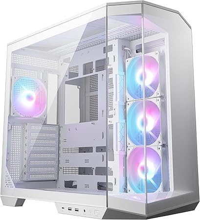 Boîtier PC MSI MAG PANO 100R – Blanc – ATX – USB Type-C