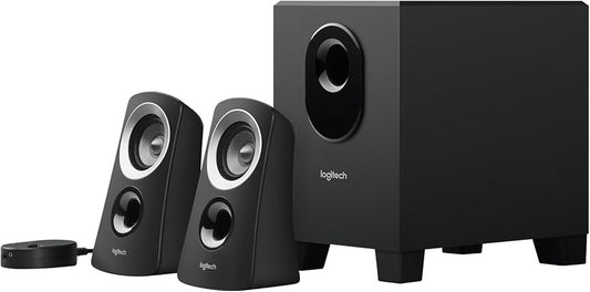 Enceintes PC Logitech Z313 – Son Riche et Basses Puissantes