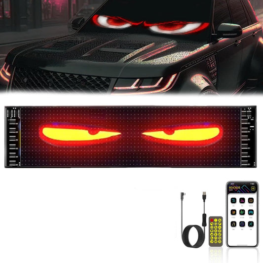 Generic - Écran LED Voiture - Contrôle Smartphone - Étanche IP65 – €54,99