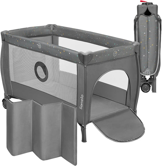 Lionelo - Lit Parapluie Bébé - Protection LockGuard - Pliage Rapide – €58,99
