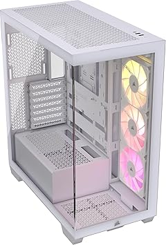 Boîtier PC Corsair 3500X ARGB – Verre Trempé – Blanc
