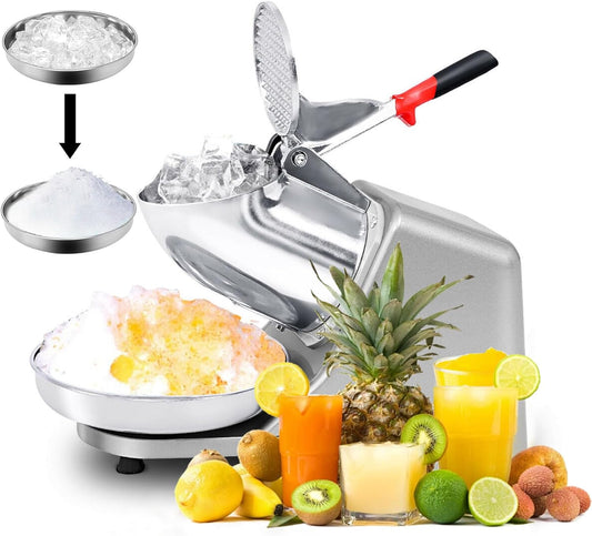 Blendra - Machine à Glace Pilée - 380W - Lames en Acier Inoxydable – €25,99