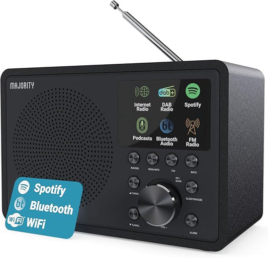 Radio Internet Majority Touro – Bluetooth 5.2 – Spotify Connect