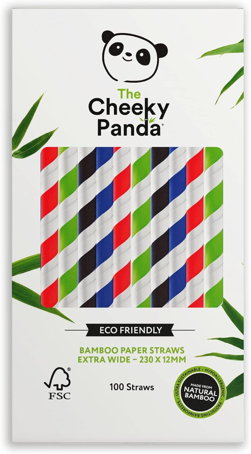 The Cheeky Panda - Pailles Bubble Tea - Large - Biodégradables – €4,27