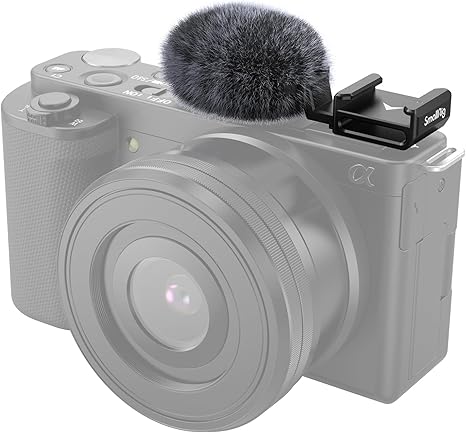 Sabot SMALLRIG Adaptateur avec Pare-Brise pour Sony ZV-E10