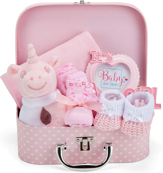 Baby Box Shop - Coffret Naissance Fille - Accessoires Bébé - Cadre Photo – €29,99