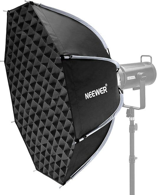 Softbox NEEWER 90cm Octogonale – Support Bowens, Grille