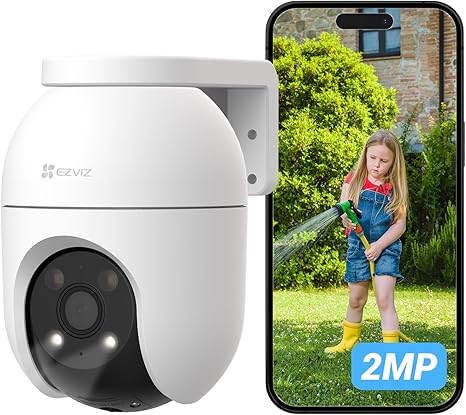 Caméras statiques EZVIZ C8c 2MP – Vision Nocturne Couleur – Étanche IP65
