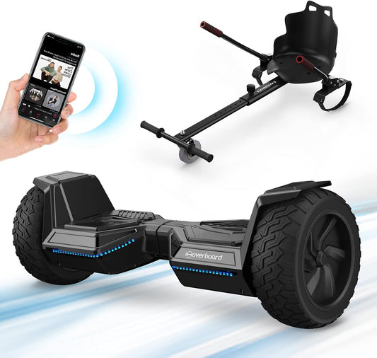 iHoverboard - Hoverboard Tout-Terrain - Moteurs 250W - Haut-parleur Bluetooth – €178,99