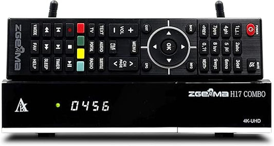 Récepteur satellite ZGEMMA H17COMBO – 4K UHD – DVB S2X