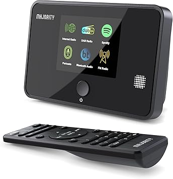 Radio Internet Majority Robinson – Bluetooth 5.2 – Écran Couleur
