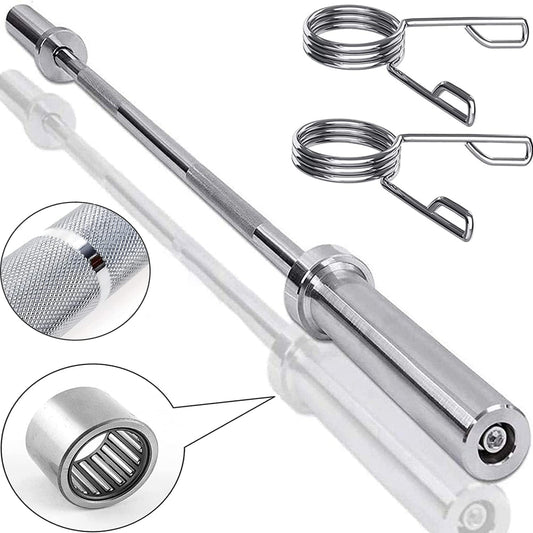 MAXSTRENGTH - Barre Olympique - 2" - Colliers à Ressort – €51,99