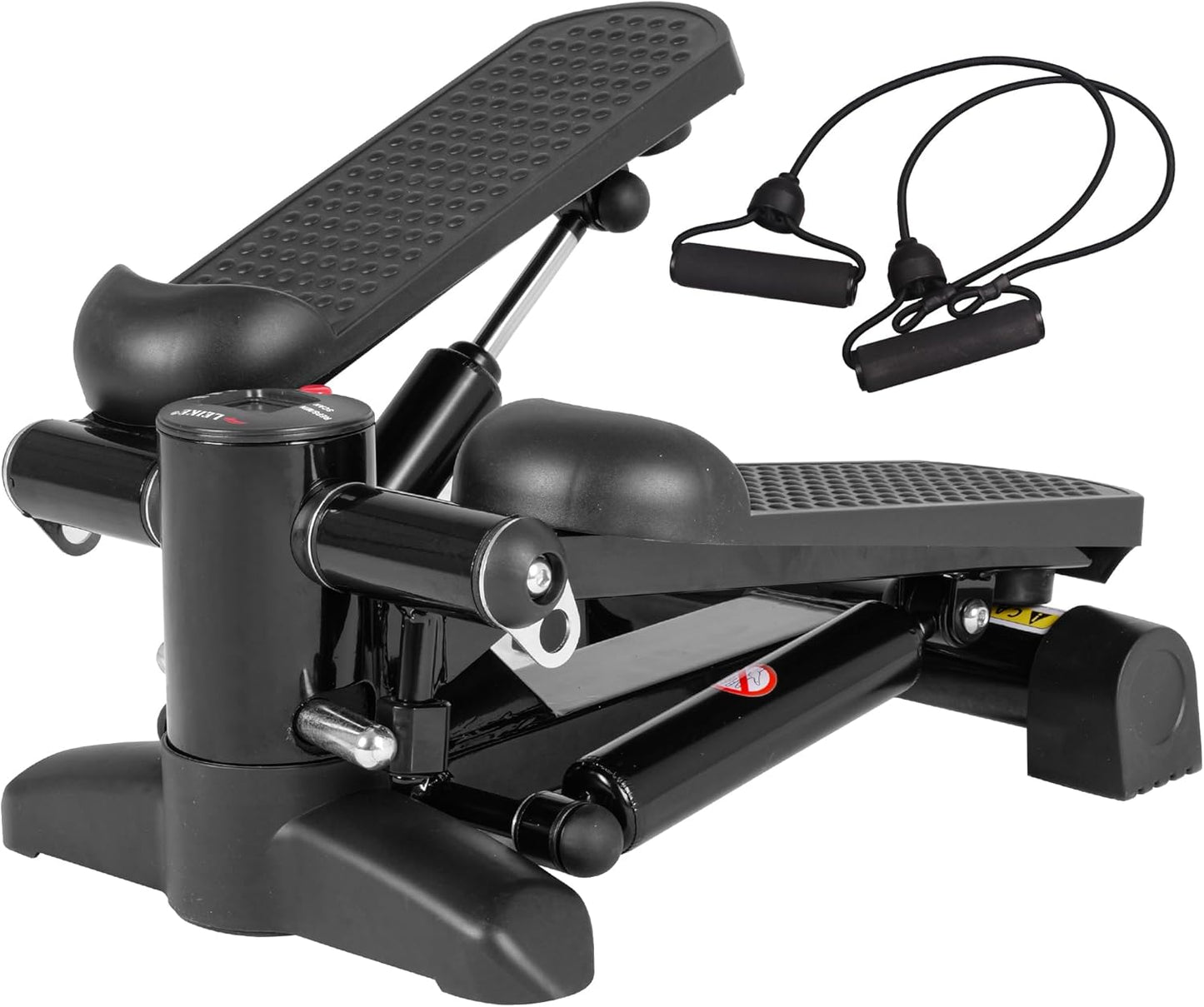 LeikeFitness - Mini Stepper - Moniteur Numérique - Bandes de Résistance – €43,99