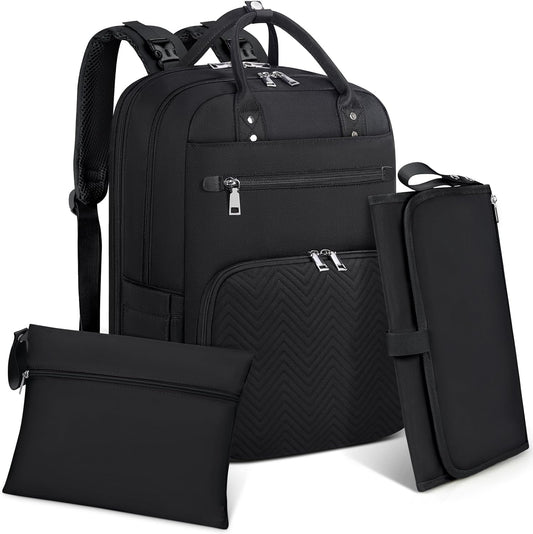 RAINSMORE - Sac à Langer - Grande Capacité - Matelas à Langer – €32,99