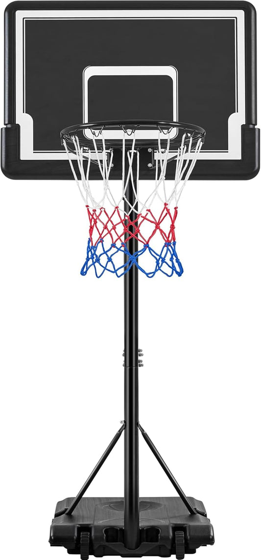 Yaheetech - Panier de Basket Portable - Hauteur Ajustable - Usage Intérieur/Extérieur – €36,99