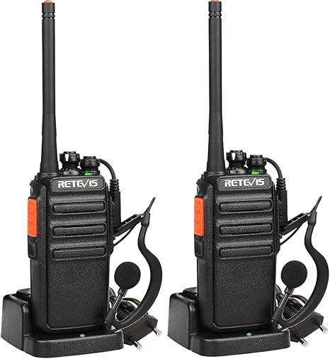 Talkie walkie Retevis RT24 – Longue Portée – Noir – 16 Canaux