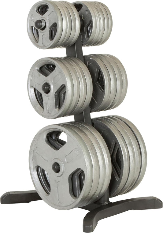 Fitness Reality - Rack à Poids Olympique - Arbre de Rangement - 1,000 lb – €43,99