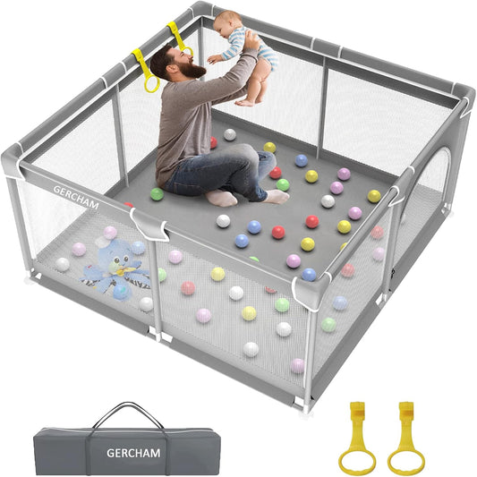 GERCHAM - Parc Bébé - Pliable - Maille Respirante – €48,99