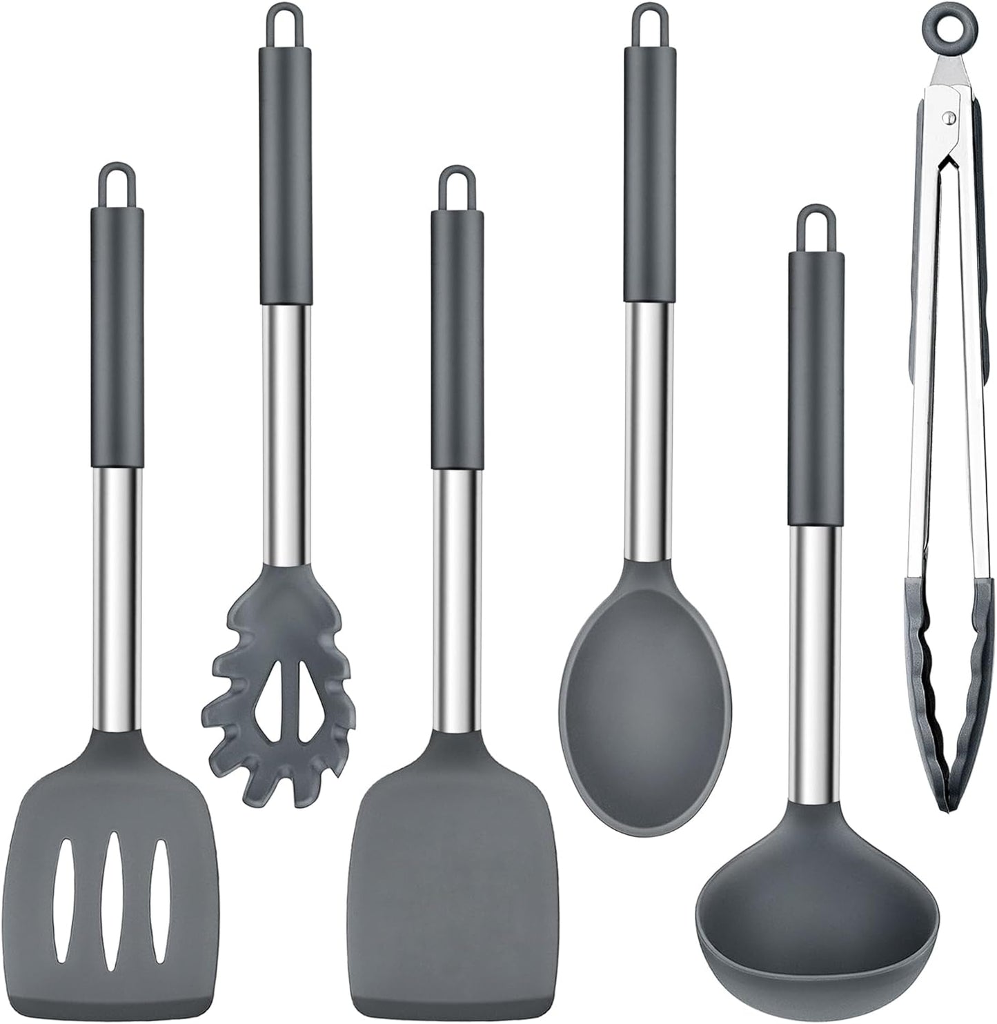 Herogo - Ensemble d'Ustensiles de Cuisine - Silicone Résistant à la Chaleur – €7,79