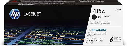 Toner HP 415A Noir – Modèle W2030A – 2 400 pages