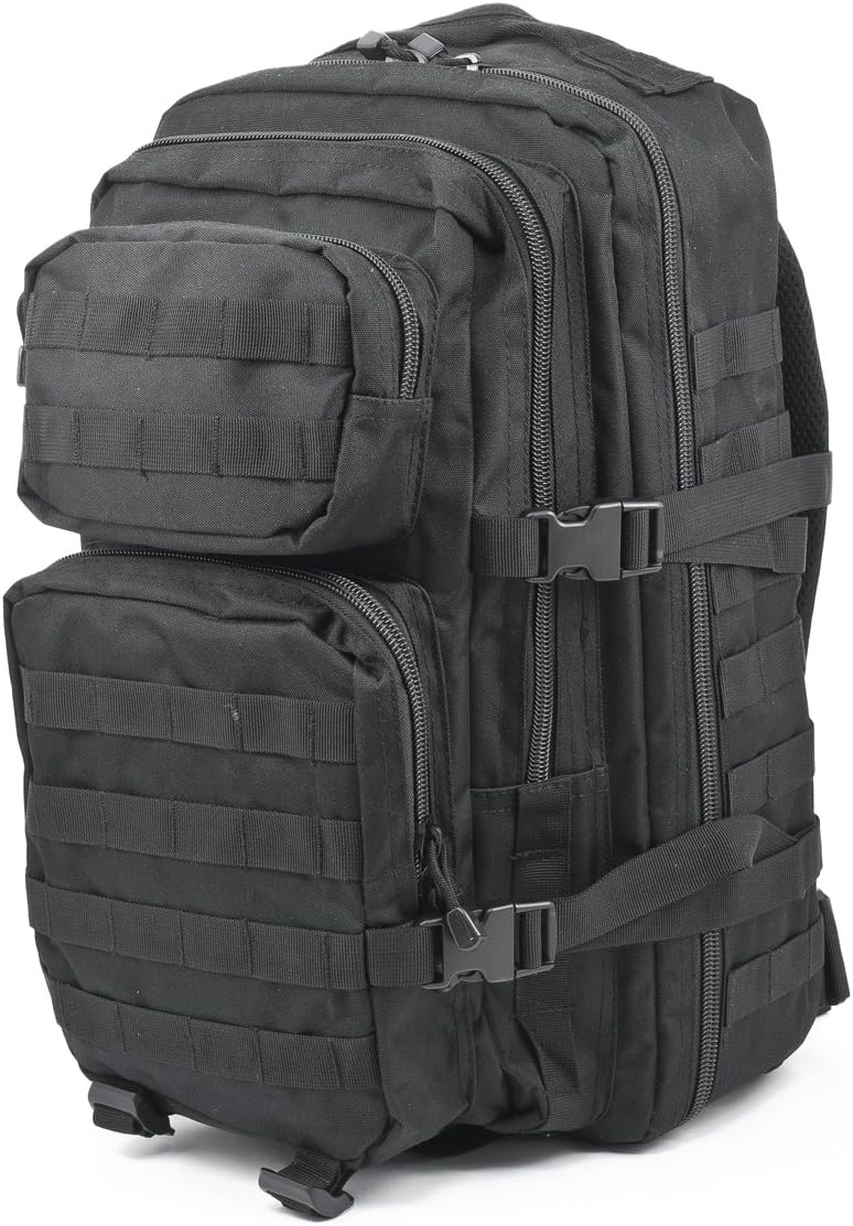 Mil-Tec - Sac à Dos d'Assaut - 36 Litres - Noir – €28,99
