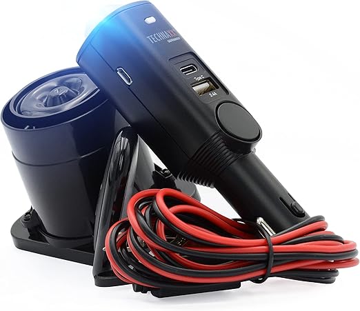 Système d'alarme Technaxx TX-168 – Détecteur PIR – Sirène 105 DB