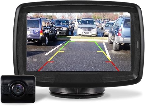 Caméras de recul AUTO-VOX TD2 – Écran LCD 4,3" – Étanche IP68