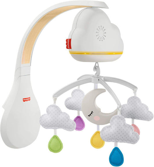 Fisher-Price - Mobile Musical - Détecteur de Pleurs - Veilleuse – €30,99