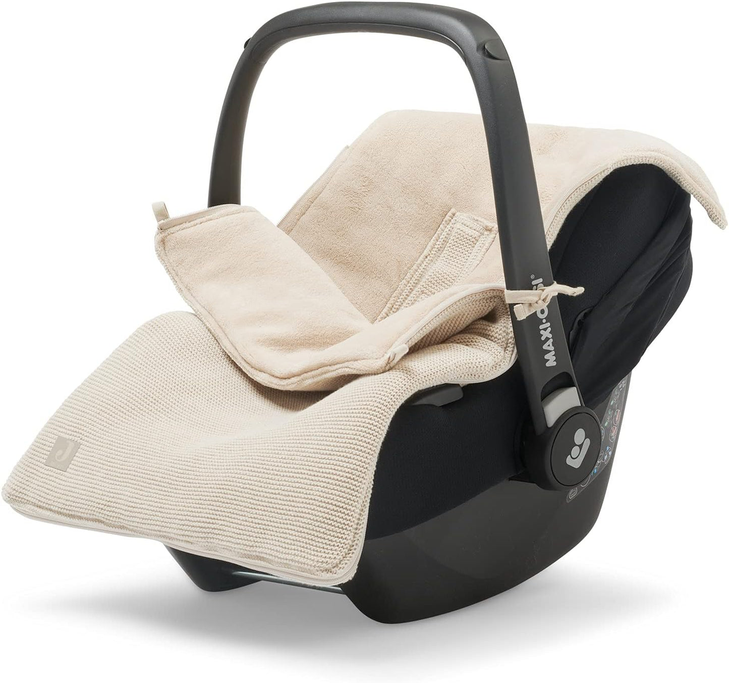 Jollein - Chancelière Bébé - Adaptée Ceintures 3 et 5 Points - Crème/Beige – €24,99