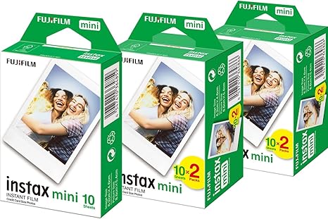 Pellicules INSTAX Mini – Lot de 50 Films – Compatibles Multi-Modèles