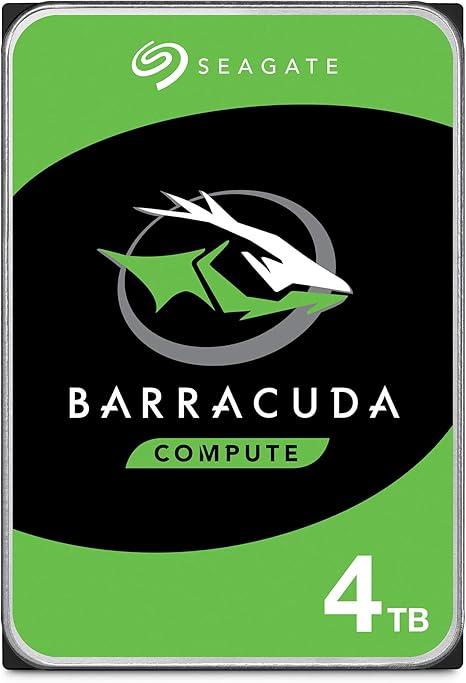 Disque dur Seagate BarraCuda 4To – SATA 6 Go/s – 256 Mo Cache