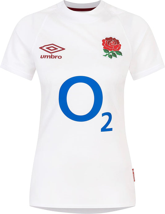 Umbro - Maillot de Rugby Femme - Équipe d'Angleterre - 6 Nations 2024 – €35,99