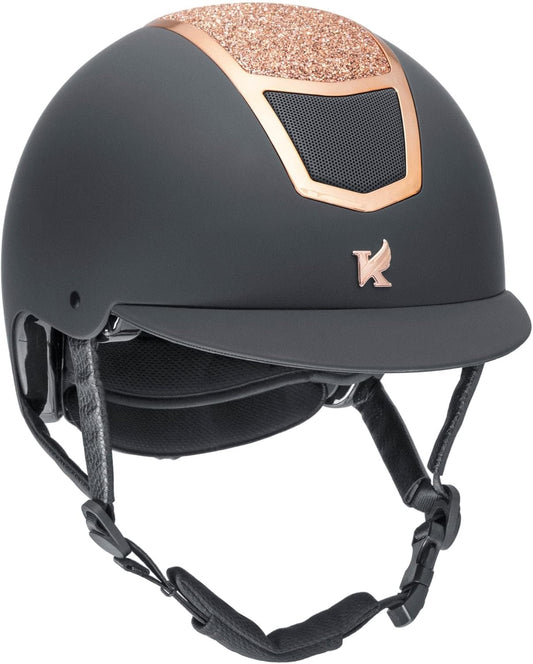 Shires - Casque d'Équitation - Accents Brillants - Ventilation – €64,99