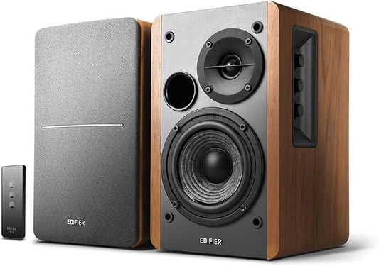 Enceintes bibliotheques Edifier R1280T – Marron – 42 W RMS