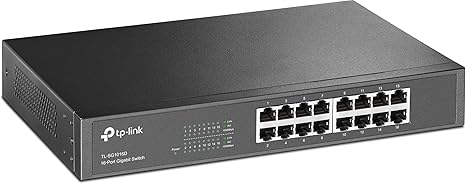 Switch Ethernet TP-Link TL-SG1016D – 16 Ports Gigabit – Boitier Métal
