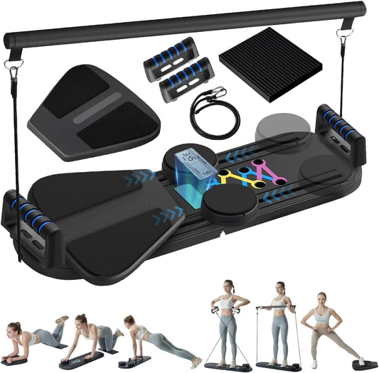 Gonggi - Set de Pilates Reformer - Multifonctionnel - Avec Compteur – €48,99