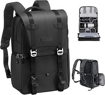 Sac à dos pour appareil photo K&F Concept – Housse imperméable – 15.6''