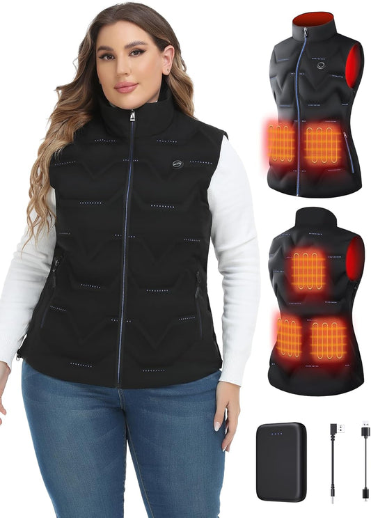 Kintiwe - Gilet Chauffant - USB Rechargeable - Pour Activités Extérieures – €28,99