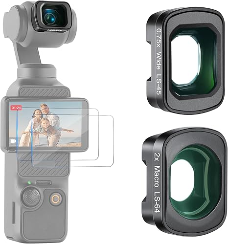 Objectifs pour reflex NEEWER 0,75X Grand Angle – 2X Macro Kit