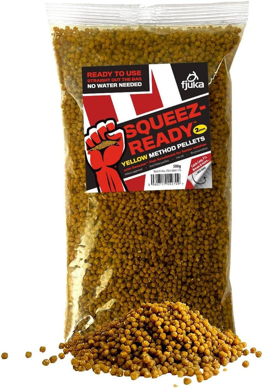 Fjuka - Pellets de Pêche - Prêts à l'Emploi - Couleur Vif – €32,99