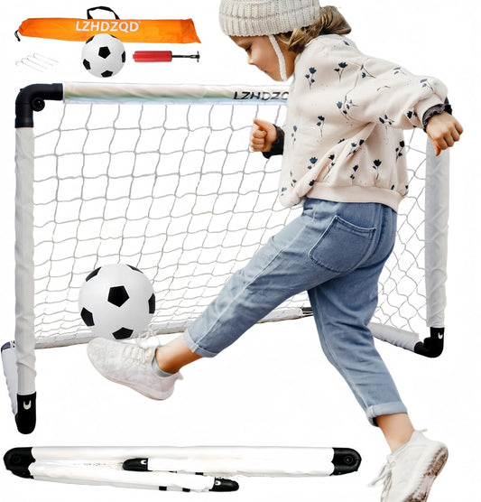 LZHDZQD - But de Football Enfant - Pliable - Portable – €29,99