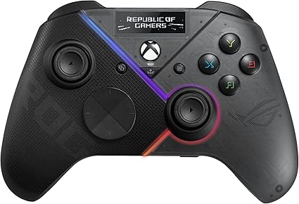 Gamepad ASUS ROG Raikiri Pro – OLED Intégré – Connectivité Tri-mode