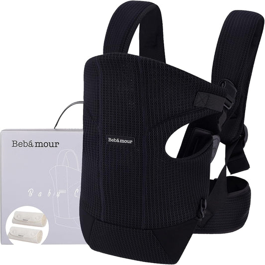 Bebamour - Porte-bébé - Convertible 3-en-1 - Bavoirs Inclus – €25,99