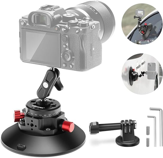 Support d'appareil photo NEEWER Ventouse 6" – Rotule et Bras Magique