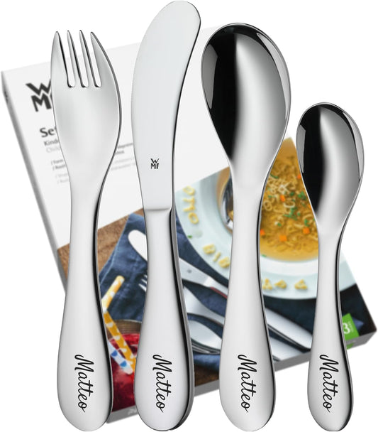 WMF - Couverts Enfants - Gravure Personnalisée - Acier Inoxydable – €33,99