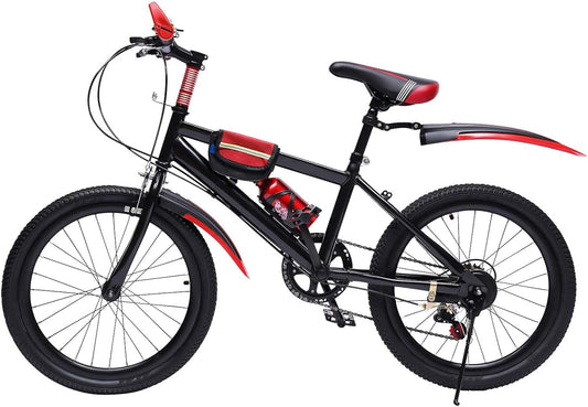 SYNCMH - Vélo Enfant 20 Pouces - 7 Vitesses - Frein Double Antidérapant – €121,99