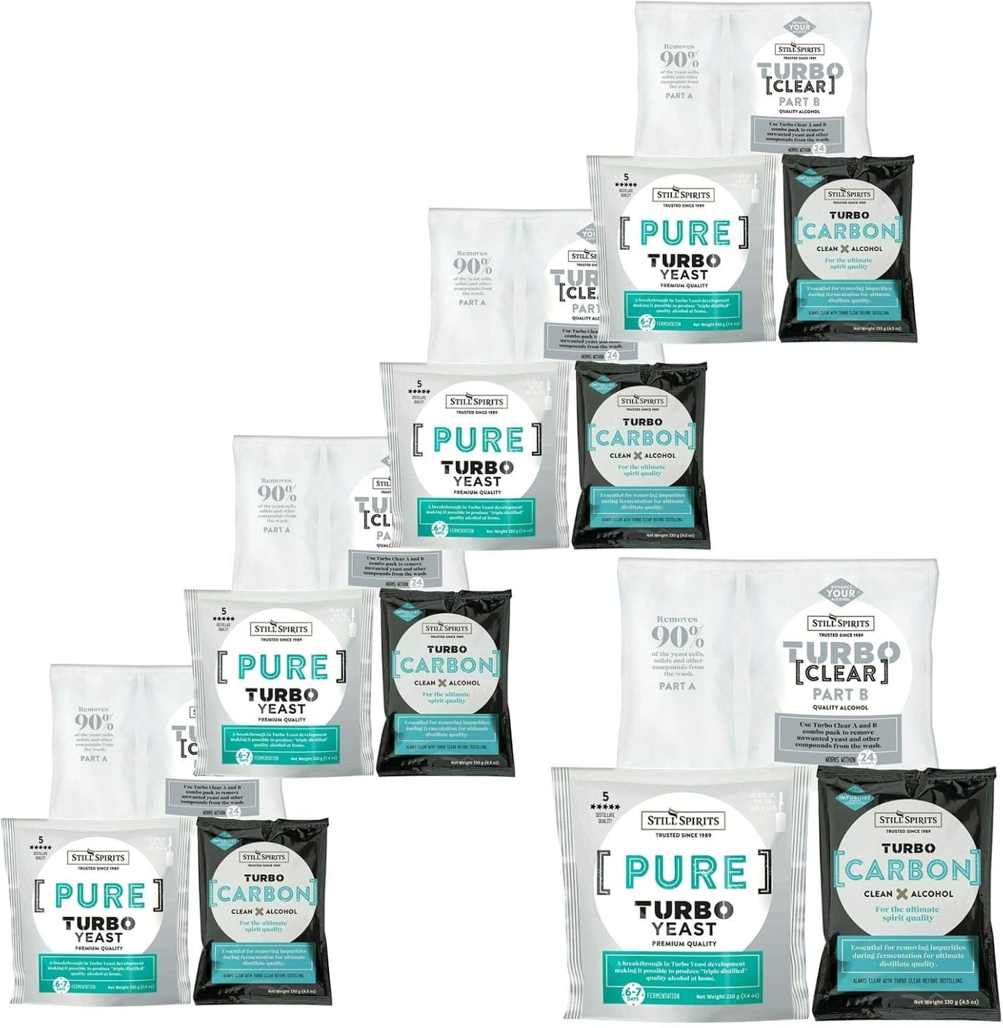 Still Spirits - Levure Turbo - Pureté Extrême - Élimination des Odeurs – €30,54
