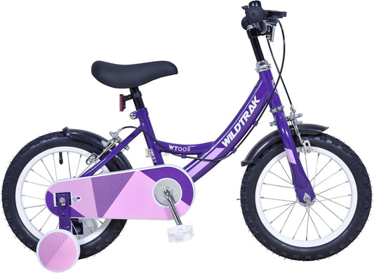 Wildtrak - Vélo Enfant 14 Pouces - Roues Stabilisation - Freins Caliper – €73,99